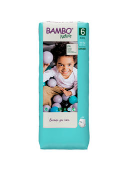 Bambo Nature - Pant Style Diapers with Wetness Indicator XXL - 38 Pieces