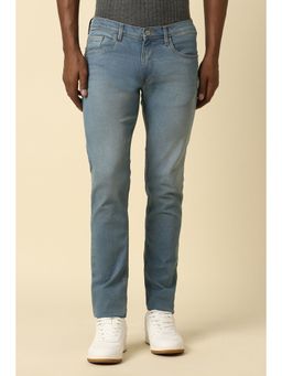 Allen Solly - Men Blue Skinny Fit Mid Wash Jeans