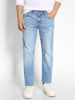 American Eagle - Men Blue Airflex+ Original Straight Jeans