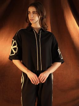 Kazo - Parker Black Shirt Tops