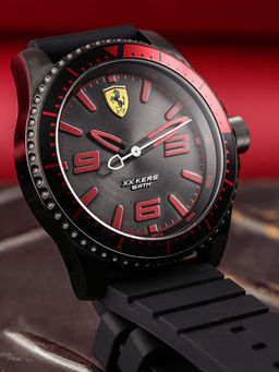 Scuderia Ferrari - Black Silicon Pvd Watch