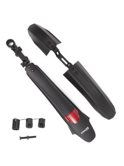 Strauss - Bicycle Mudguard with Reflector Black