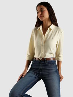 Tommy Hilfiger - Yellow Stripes Regular Fit Shirt