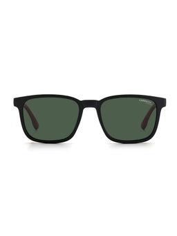 CARRERA - Men Green Rectangle Half Rim Sunglasses with Clip On (53)