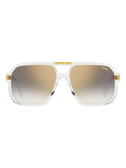 CARRERA - Men Grey Square Full Rim Sunglasses (60)