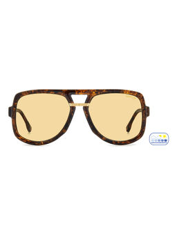 CARRERA - Men Yellow Square Full Rim Sunglasses (59)