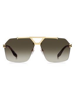 Marc Jacobs - Men Brown Rectangle Rimless Sunglasses (63)