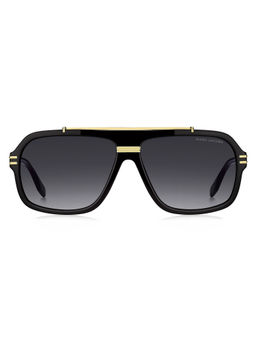 Marc Jacobs - Men Grey Rectangle Full Rim Sunglasses (60)