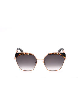 Furla - Women Full Uv Protected Acetate Frame Grey Lens Sunglasses (58)