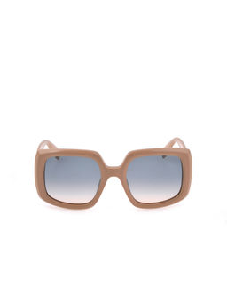 Furla - Women Full Uv Protected Acetate Frame Blue Lens Sunglasses (54)