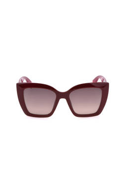 Furla - Women Full Uv Protected Acetate Frame Pink Lens Sunglasses (54)
