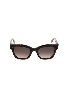 Furla - Women Full Uv Protected Acetate Frame Brown Lens Sunglasses (52)
