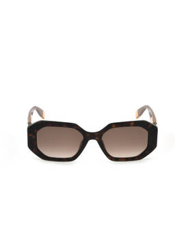 Furla - Women Full Uv Protected Acetate Frame Brown Lens Sunglasses (54)