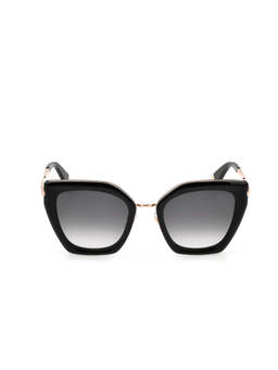 Furla - Women Full Uv Protected Acetate Frame Grey Lens Sunglasses (52)