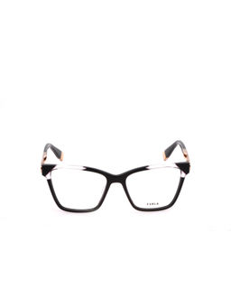 Furla - Women Regular Acetate Black Eyeglass Frame (53)