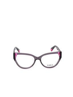 Furla - Women Regular Acetate Purple Eyeglass Frame (54)