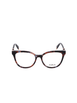 Furla - Women Regular Acetate Brown Eyeglass Frame (52)