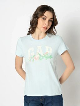 GAP - Women's Logo Short Sleeve Crew T-Shirt
