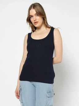 GAP - Women's Logo Scoop Neck Tank Top
