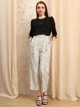 JAKANARY - Women Round-Neck Yoke Co-Ord Set