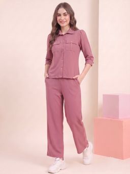 JAKANARY - Women Mauve Co-Ord Set