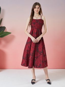Latin Quarters - Women's Wine Party A-Line Dress