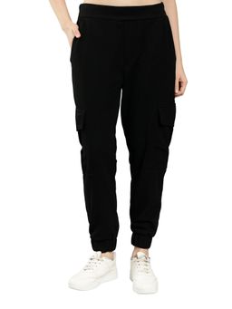 Saffe - Women's Casual Cargo Pocket Joggers