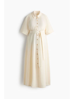 H&M - Women Beige MAMA Before & After Shirt Dress