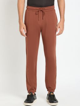 Club York - Men Brown Solid Joggers
