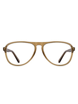 Lenskart Blu - Brown Aviator Zero Power Screen Glasses (LB E16058)
