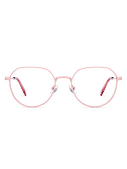 Lenskart Blu - Pink Irregular Zero Power Screen Glasses (LB E17495)
