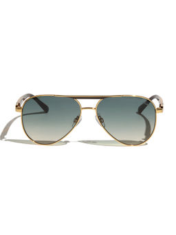 Vintage - Green Aviators Sunglasses (Euphoric Col 282) (58)