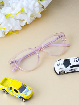 TED SMITH - Pink Women Full Rim Cat Eye Spectacles Frames (GEMMA_C3)