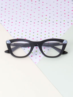TED SMITH - Black Women Full Rim Cat Eye Frames (SUZIE_C1)