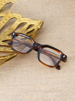 TED SMITH - Unisex Full Rim Rectangle Frames (TUSK_C2)