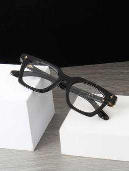 TED SMITH - Unisex Black Square Frames (VECNA_C1)