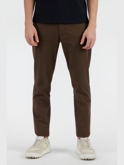 Perona - Hanoi Brown Mid Waist Silm Fit Pant