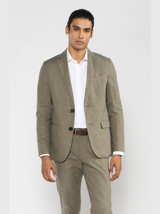 Perona Warren Green Single Breasted Blazer
