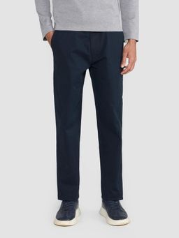 Perona - Marcos Navy Blue Relaxed Fit Pant