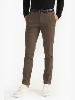 Perona - Emmett Olive Solid Relaxed Fit Pant