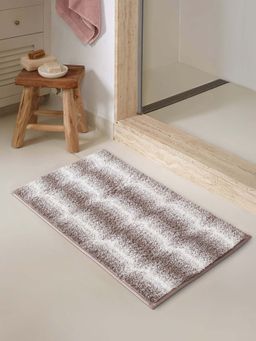 OBSESSIONS - Supersoft Anti Skid Bath Mat, Taupe