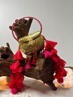 DaMAK - Gold Phooljhadi - Hand Bag