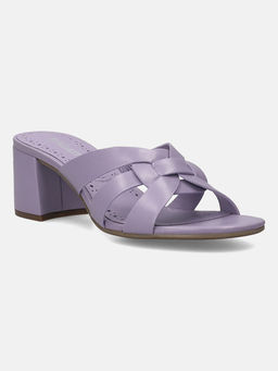 BAGATT - Vanita Purple Leather Womens Sandals