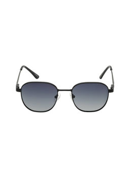 KOSCH ELEMENTE - Unisex Black Sunglasses with Polarised Grey Lens (49)