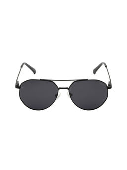 KOSCH ELEMENTE - Men Black Sunglasses with Polarised Grey Lens (58)
