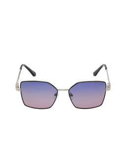 KOSCH ELEMENTE - Women Silver/Black Sunglasses with Polarised Grey Lens (55)