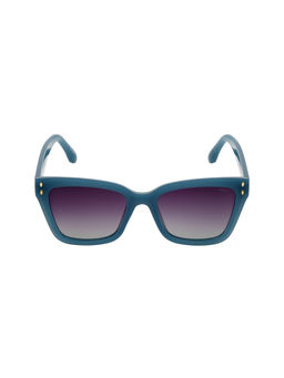 KOSCH ELEMENTE - Unisex Blue Sunglasses with Polarised Purple Lens (52)