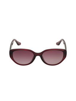 KOSCH ELEMENTE - Women Burgundy Sunglasses with Polarised Pink Lens (61)
