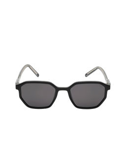 KOSCH ELEMENTE - Unisex Black Sunglasses with Polarised Grey Lens (52)