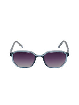 KOSCH ELEMENTE - Unisex Blue Sunglasses with Polarised Purple Lens (52)